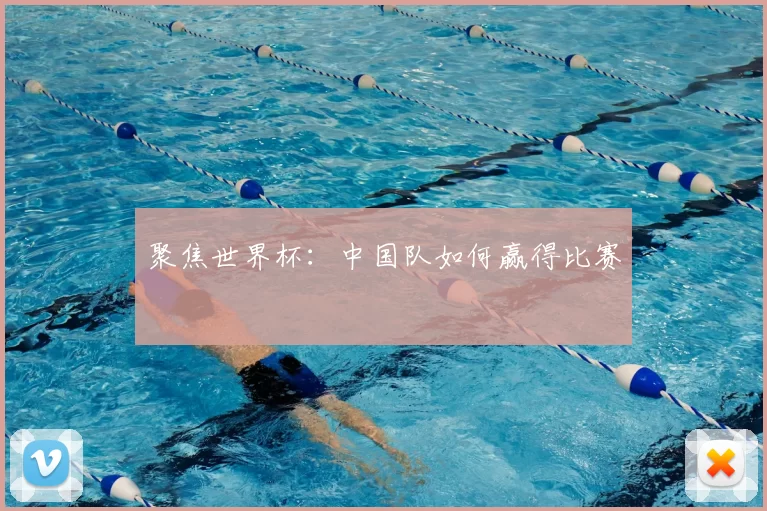 聚焦世界杯：中国队如何赢得比赛
