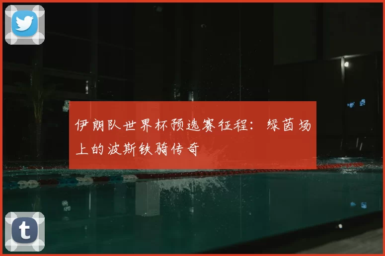 伊朗队世界杯预选赛征程:绿茵场上的波斯铁骑传奇