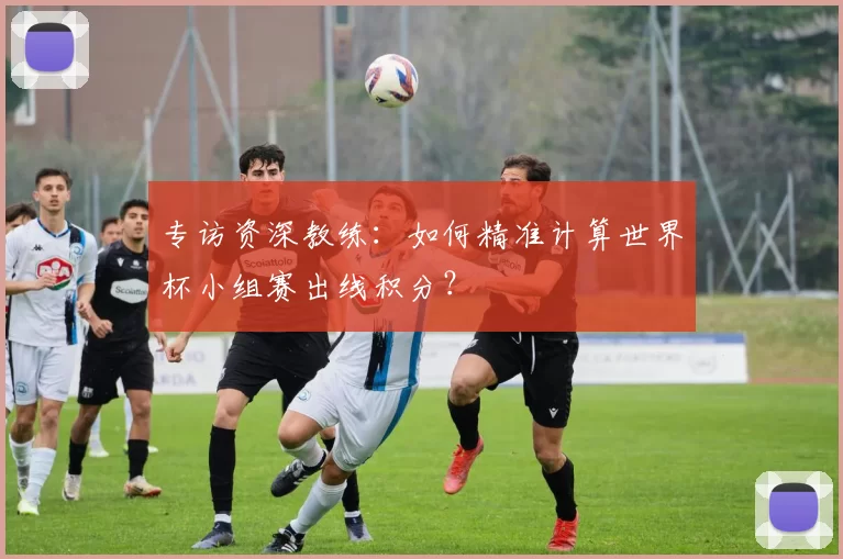 专访资深教练:如何精准计算世界杯小组赛出线积分?